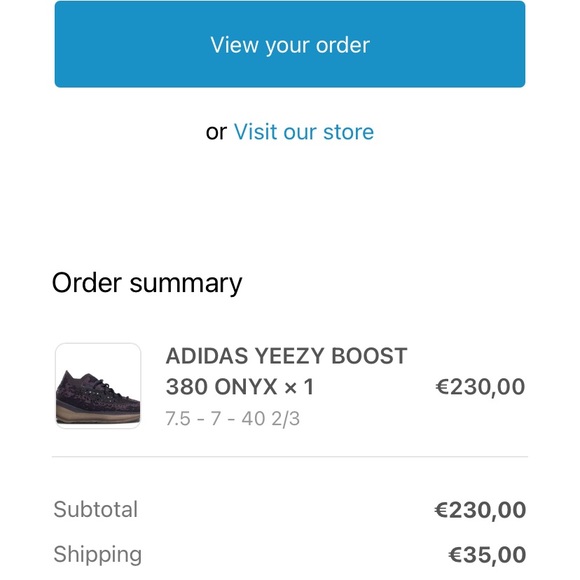 Yeezy Boost 380 “Onyx” - Picture 4 of 8